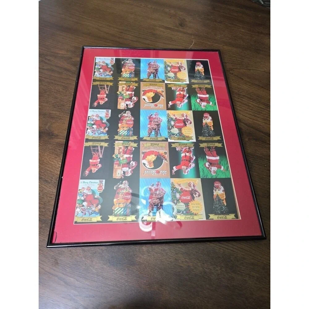 Collect-A-Card The Coca-Cola Collection Santa Claus Chase 25 Card Lot